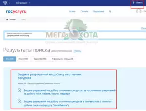 Как получить лицензию для охоты через госуслуги