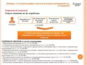 Первый отпуск после трудоустройства на работу