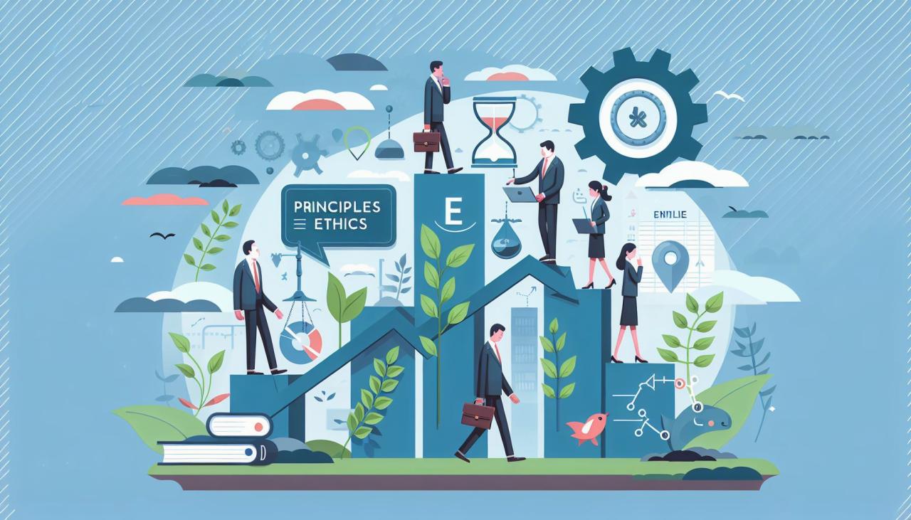 🧭 Принципы корпоративной этики для устойчивого карьерного роста: 🌟 Определение корпоративной этики и её роль в карьере